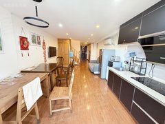 上海宝山顾村7号线刘行地铁站200米！龙湖商场精装LOFT公寓两房一厅出租房源真实图片