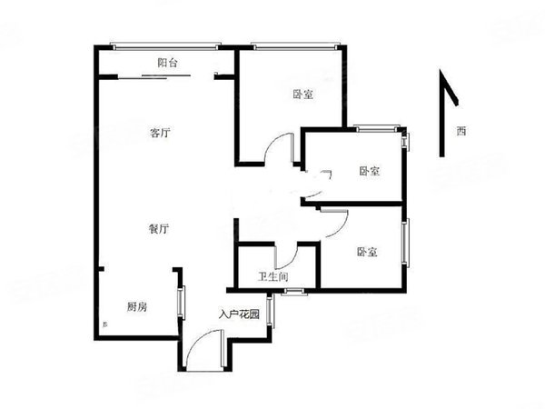 【多图】华发水岸(二期),南屏租房,华发水岸全身未住三房出租,家私