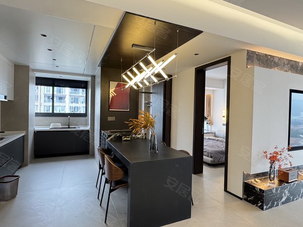金华东阳横店横店南江府南江府3房,豪华装修,带地暖,落地窗,随时看房,找我优惠出租房源真实图片