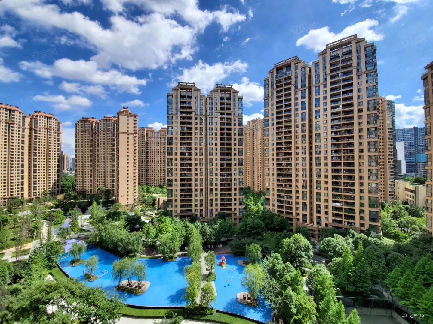 新上仁恒三期精装四居 中间楼层 采光视野佳 诚心出售,仁恒滨河湾(三