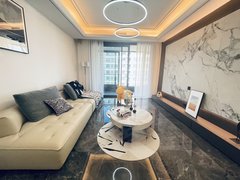 重庆江北北滨路可月付 可短租 江北 北滨路 三房 现代轻奢 极简出租房源真实图片