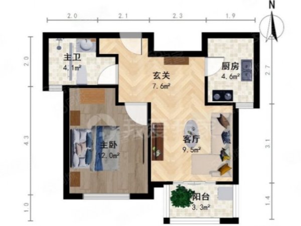 【多图】新高苑兰园,高行租房,12号线沿线 临保税区 药明康德 华为