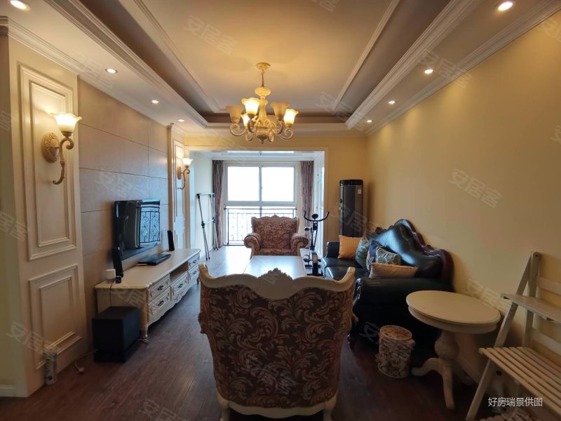 诚售 地铁口500 精装套三 实得90平 带双阳台,瑞景茗城2期二手房,91.