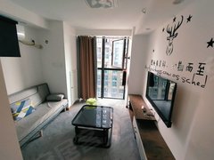 重庆南岸弹子石新出房源，精装一室一厅随时看房出租房源真实图片