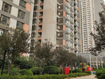 距离幸福林带也不超过1000米小区户型唐韵三坊小区分为福泽坊共两栋