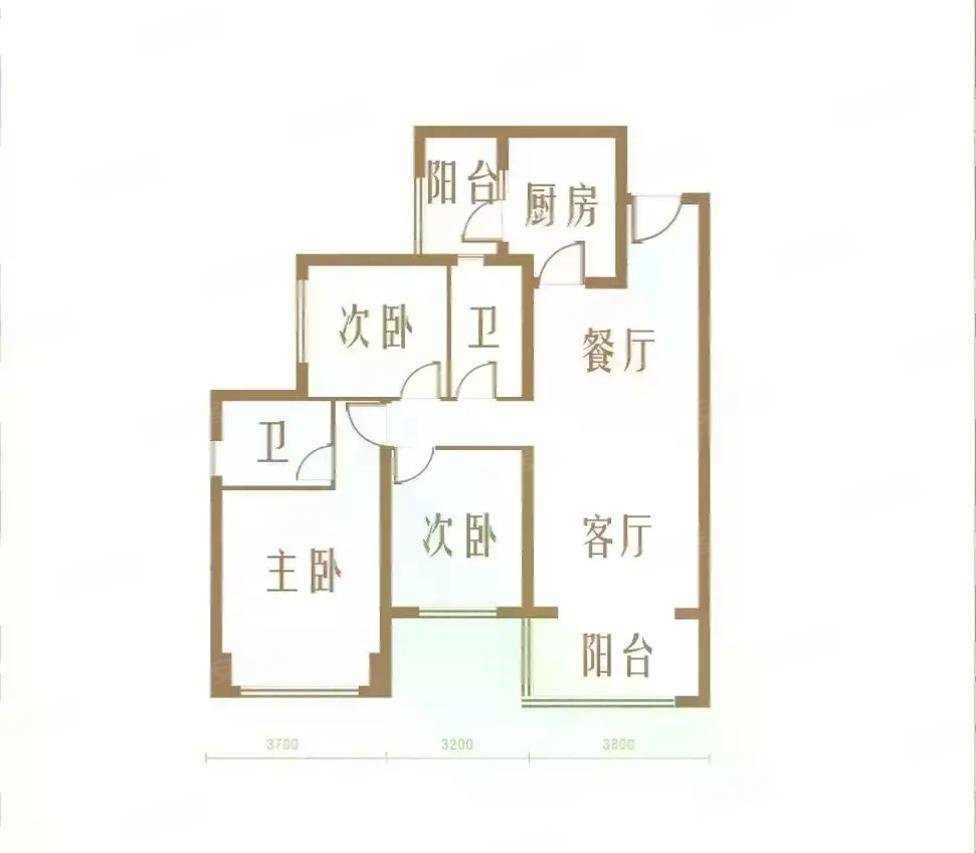 沙河名仕公馆可做3居8900平南北朝向视野开阔采