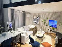 合肥政务天鹅湖天鹅湖 万象城 蔚蓝商务港 百利中心 融创壹号院 精装复式出租房源真实图片