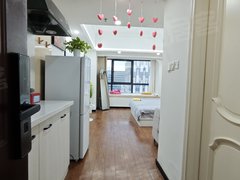 安阳文峰中环百货万达A座一室精装公寓 押一付一家具家电齐全出租房源真实图片