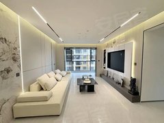 宜宾叙州南岸西区南岸西区：宜宾站附近 正黄翡翠堂 精装3室2厅2卫 轻奢风出租房源真实图片