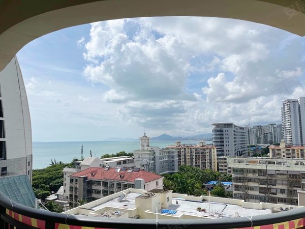 三亚天涯海月广场蓝天海岸出租三亚湾蓝天海岸一线海景出租房源真实