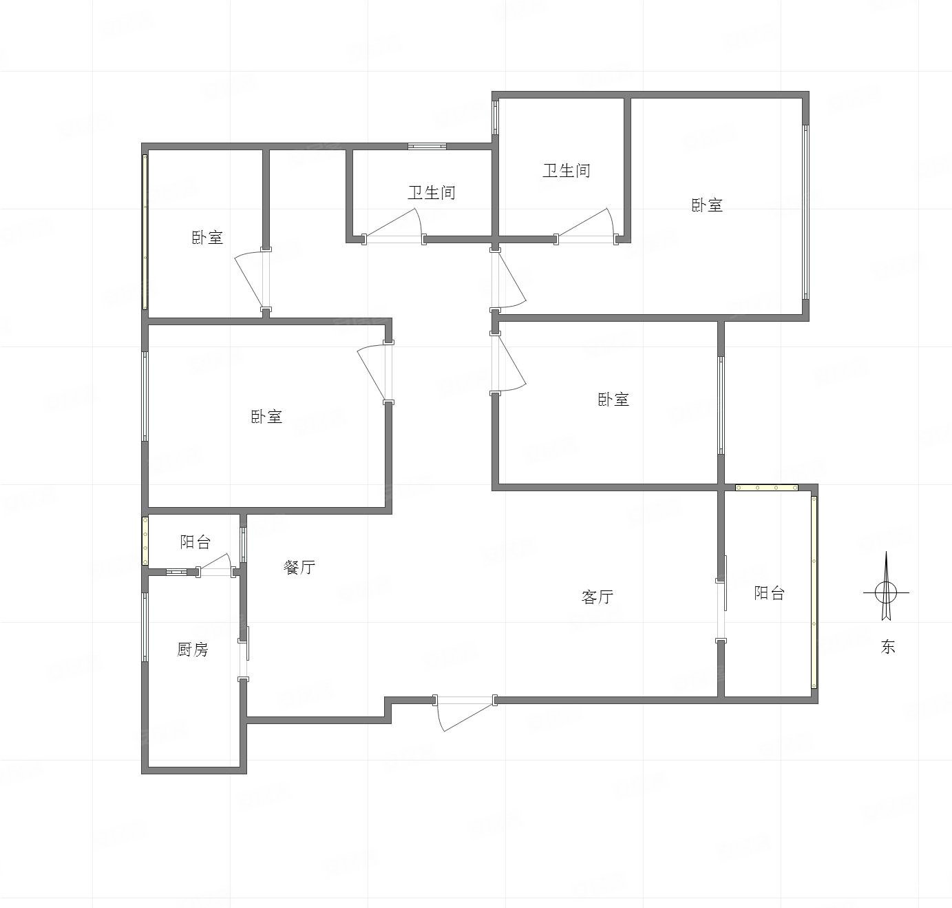 新鸥鹏拉菲公馆户型图图片