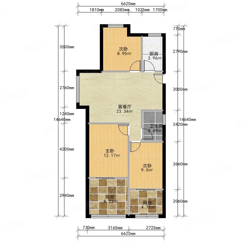 经开区大学城旁水安盛世桃源精装修三房随时看房