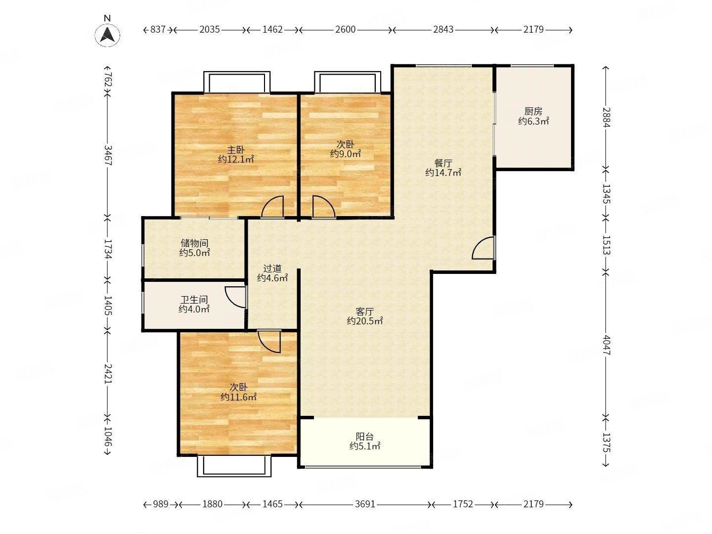 地铁口,翰林国际二手房,265万,3室2厅,2卫,136.03平米-石家庄安居客