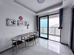 绍兴诸暨诸暨市区宝龙广场旁边未来城两室天然气厨房大阳台家具家电齐全，拎包入住出租房源真实图片