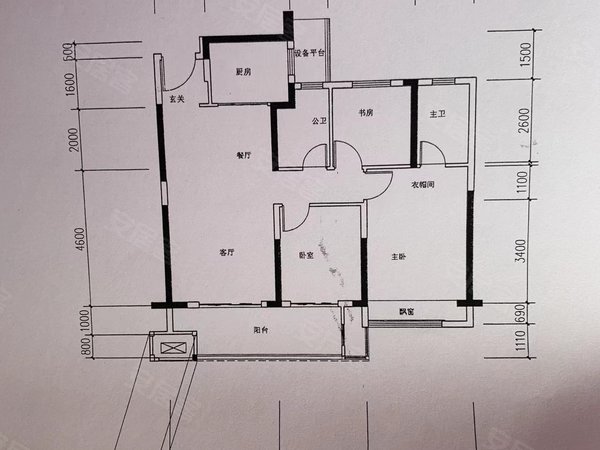 绍兴上虞东关君望美庭君望美庭 3室2厅2卫出租房源真实图片