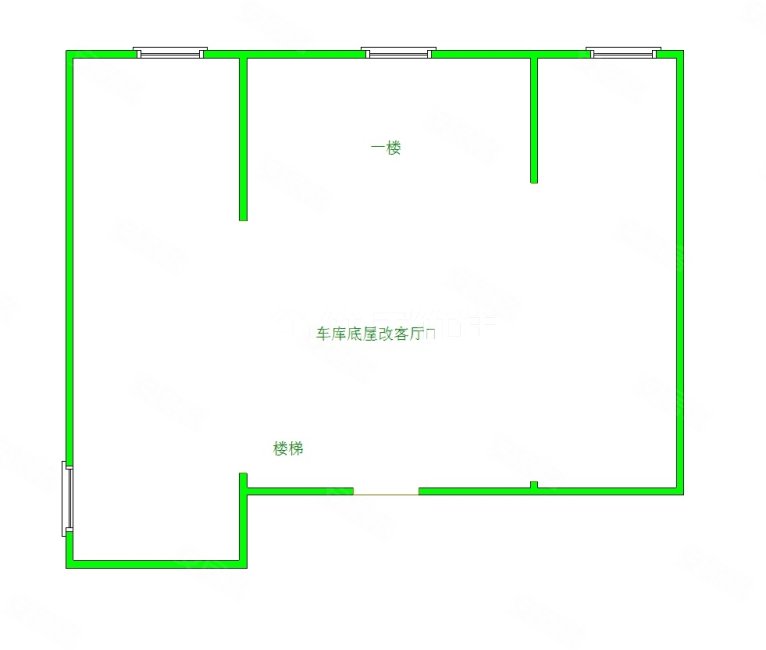 3室 127平 万福祥苑 毛坯 南北通透 看房方便 有钥匙