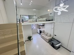 金华东阳东阳市中心喜欢复式 loft风格的看过来 超大空间 奶油风 配置齐全出租房源真实图片