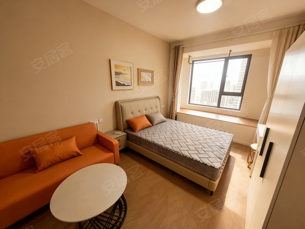 洛阳西工洛阳火车站旭辉时代天际无中介可月付可短租！国花路地铁站！状元红路旭辉时代天际独立卫出租房源真实图片