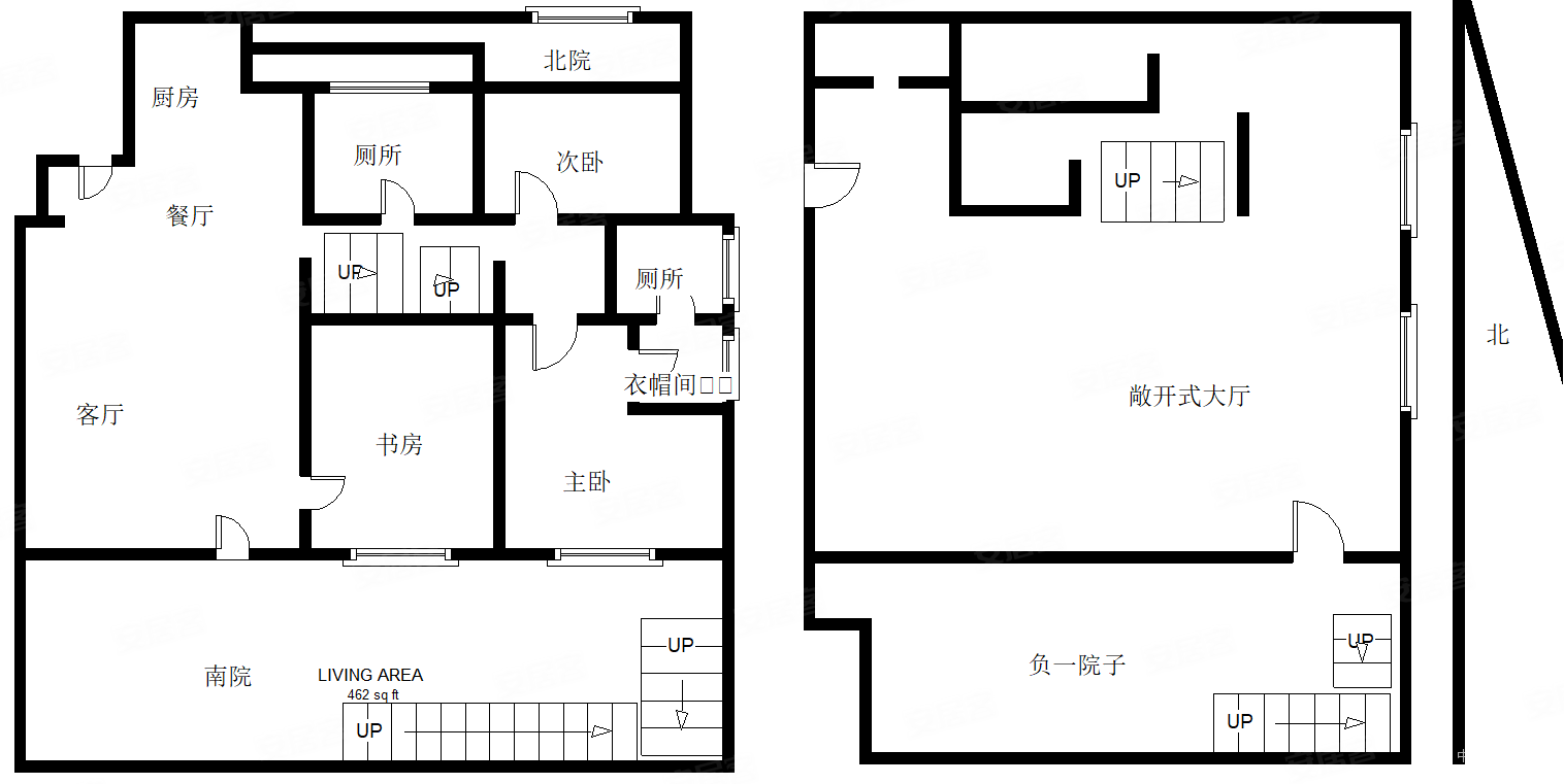 唐岛金湾287平满二住房4室2厅朝南看房方便