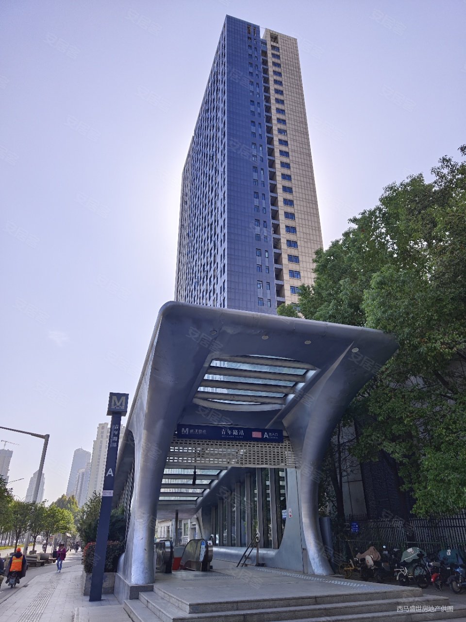 挂角边户正青年路地铁口爱特城小区纯住宅近武广同济协和急售