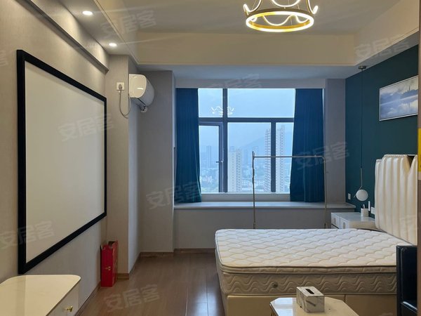 湖州吴兴仁皇山吾悦广场出租香悦华府单身公寓,精装,吾悦广场家具家电