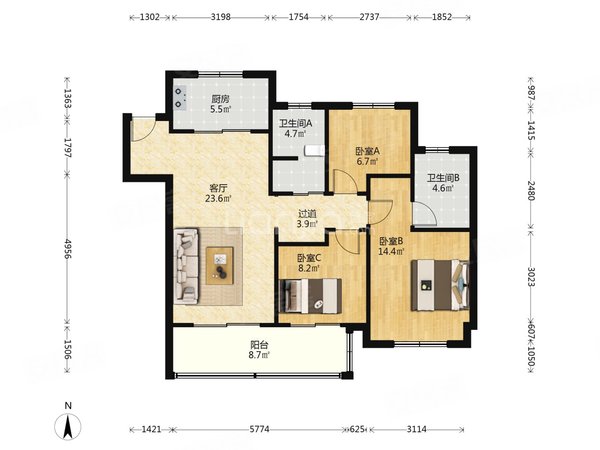 徐州铜山久隆凤凰城颐居隐山观湖A1区优静雅居 精装三室 装修豪华 急租房源！！出租房源真实图片