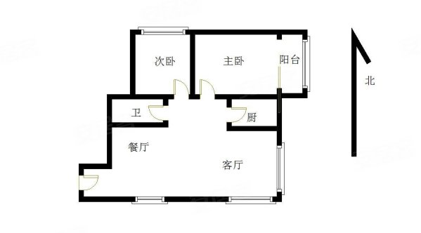 百花村社区3室2厅2卫132㎡南北85万