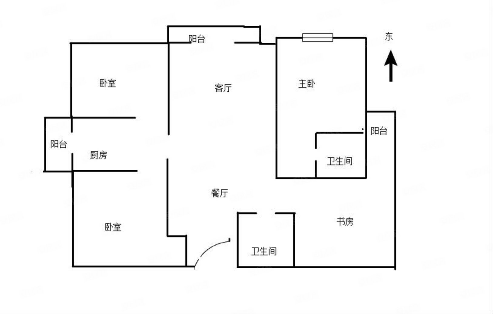 昆明天骄北麓户型图图片