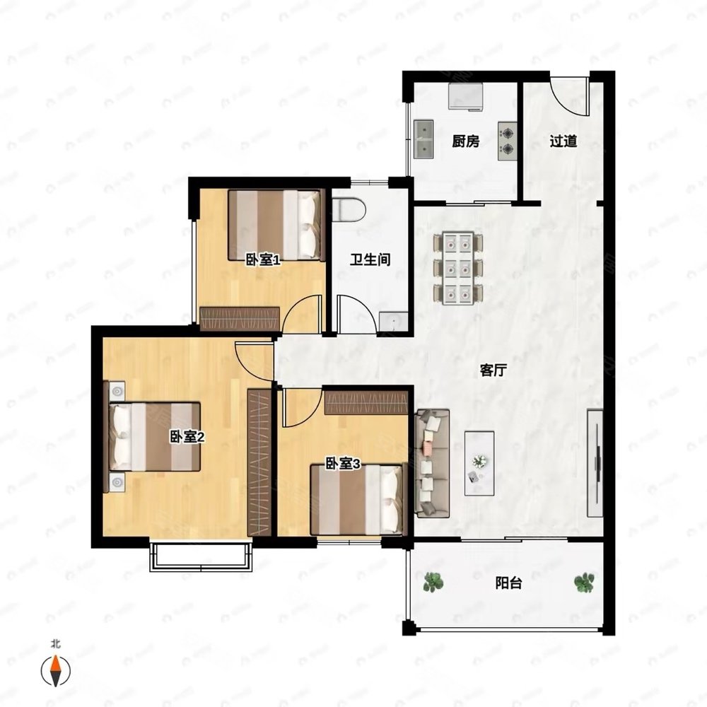 中海珑湾小区 商业配套成熟 电梯房 商业配套成熟 次新小区