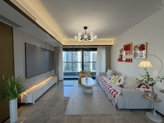 惠州大亚湾龙光德州城临深奶油风四房两厅两卫精装修小 可直接拎包入住随时看出租房源真实图片