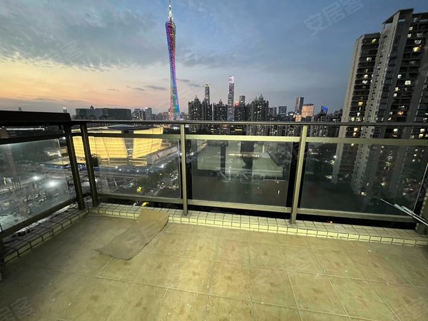 【多图】泓景花园(b区),广州塔租房,泓景花园 三房两卫 北向一线景观