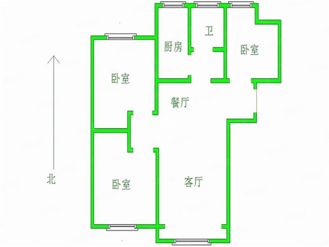 秦皇岛学府嘉园户型图图片