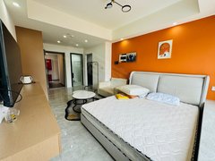 乐山市中青江片区世豪附近精装单身公寓，可以月付短租，拎包入住出租房源真实图片