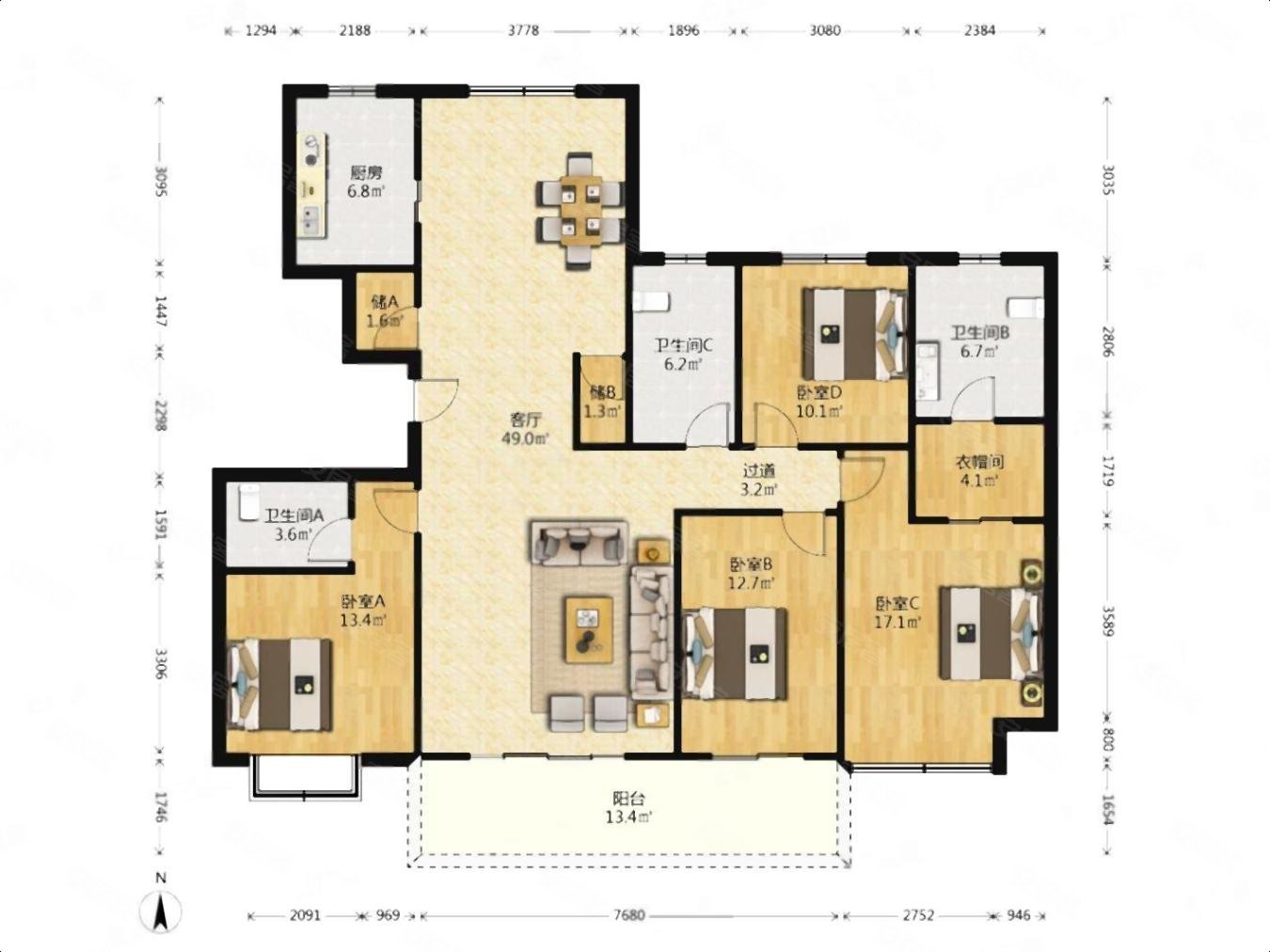 来电8折江北老山脚下叠墅带院子金隅紫京叠院中建熙元府
