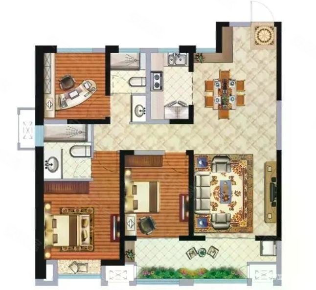 敏捷东樾府急售业主再次降价105万卖精装修带车位