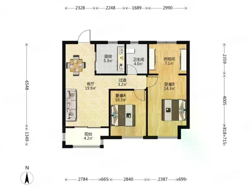 (必看好房)中海珑玺一期小高.好楼层.装修保养好.随时看房