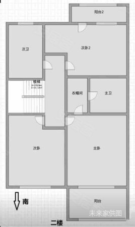 正荣国领(公寓住宅)4室2厅3卫145.04㎡南北650万