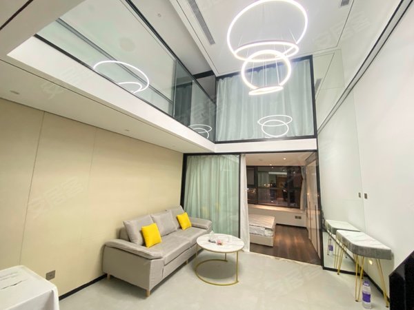 天津南开天拖南融创中心中南广场(东区)新上精装loft公寓 房龄新 临