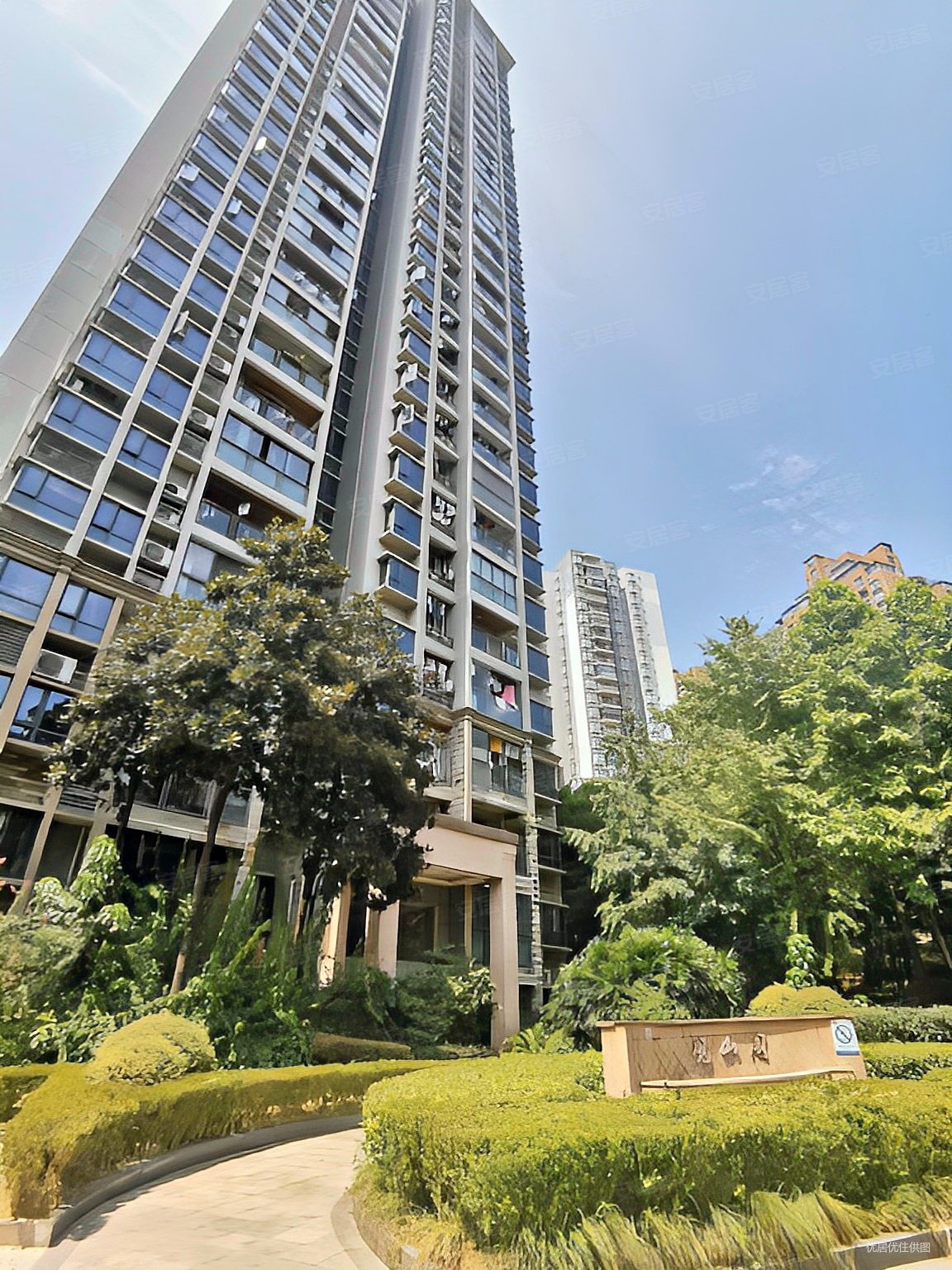 朝南山好风景辅仁路江南香郡精装2房带阳台