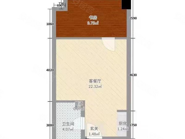 落地窗,可押一付一可短租,近翰林邻里中心,工业园租房-苏州58安居客