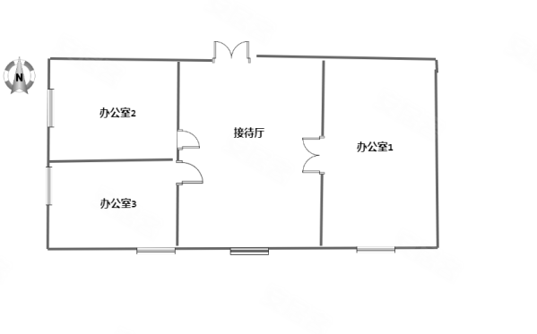 美盛大厦3室1厅0卫228㎡南98万