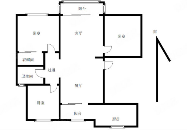 阳光西班牙3室2厅1卫123.61㎡南960万