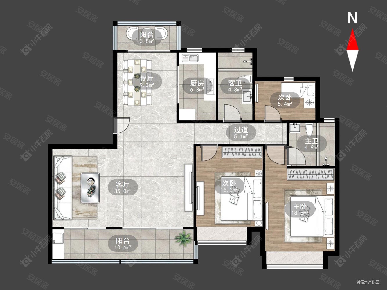 洋房一梯一户双阳台价格实惠又便宜保真保真钥匙带看