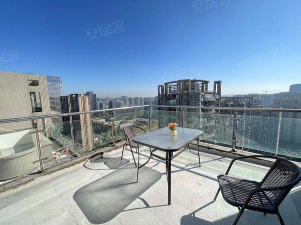 杭州滨江长河昆仑水印城水印城 长河地铁口 精装修带大露台 小区环境