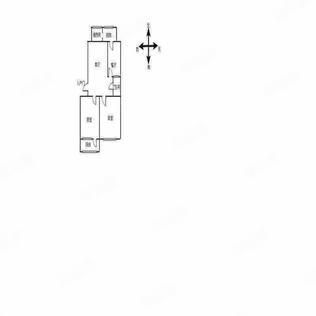 潍柴北宿舍3室1厅1卫70㎡南50万