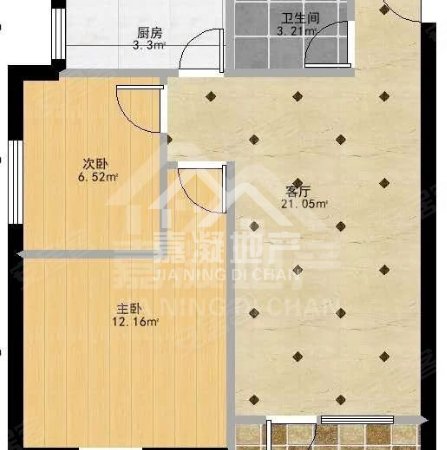 天津北辰北仓富锦华庭富锦华庭  精装两室 南北通透 紧邻四十七中