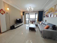 威海经区威海公园出租恒大海上帝景精装四室带家具家电带车位月租3200元出租房源真实图片