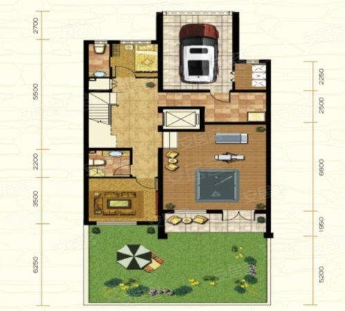 包头稀土高新区黄河大街三江尊园(别墅)租别墅找小郭 三江尊园别墅 精装修 带大院 看房方便提前联系出租房源真实图片