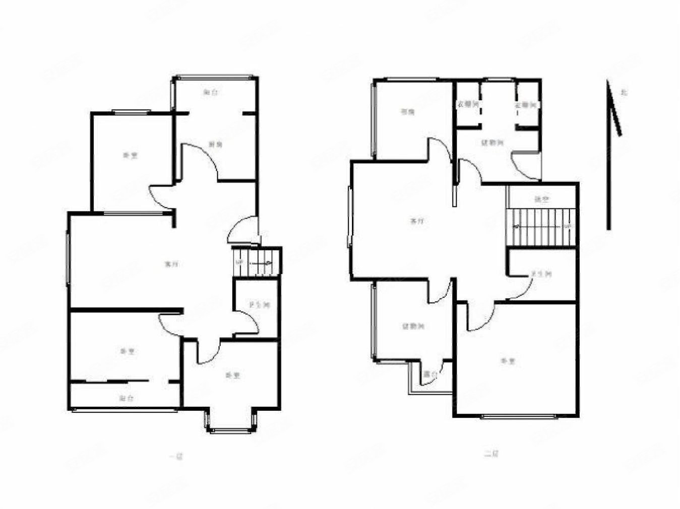 香楠国际4室2厅3卫181.3㎡南北284万