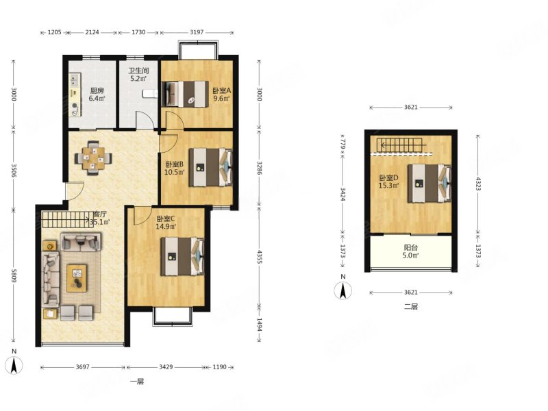 天鹅湖花园 满二 居住密度低 房龄新 正规商品房 南向采光好
